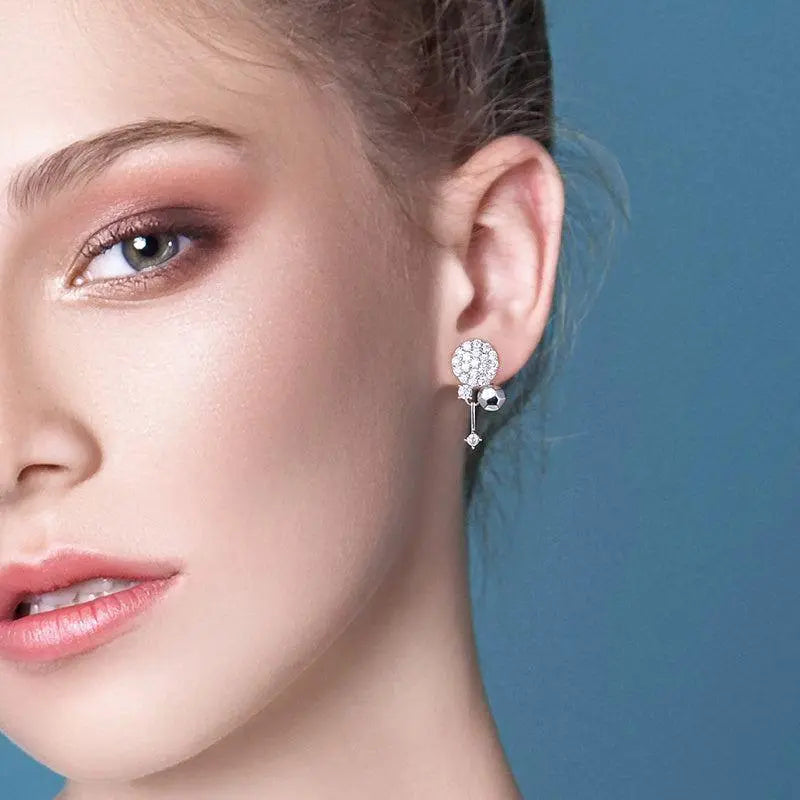 女士繁星耳環耳釘