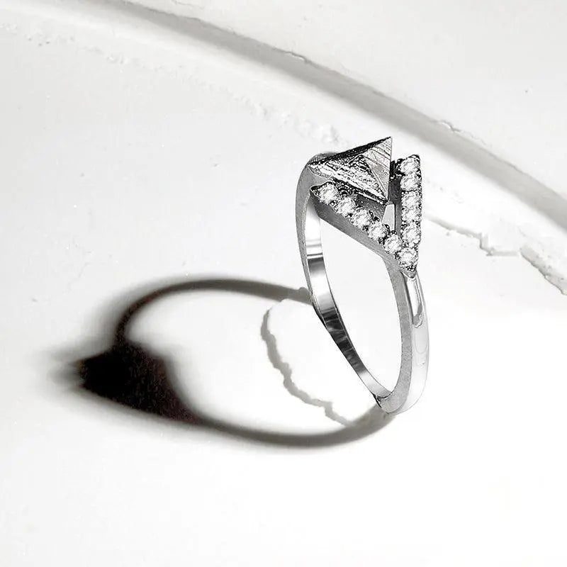 AWNL 三角引力場瑞典隕石 女士戒指 - AWNL Taiwan