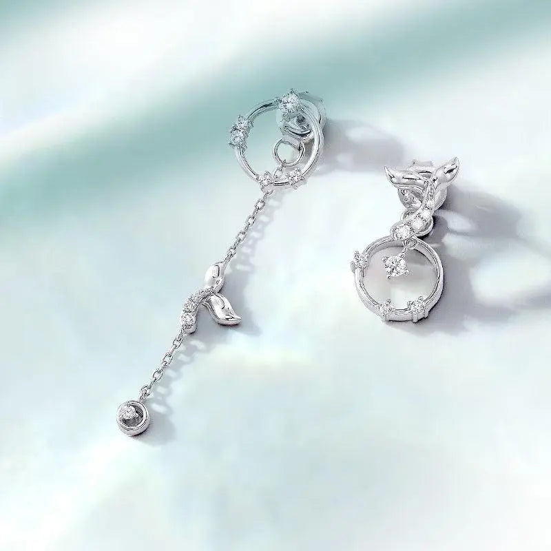 AWNL 真愛美人魚 不對稱耳環 - AWNL Taiwan