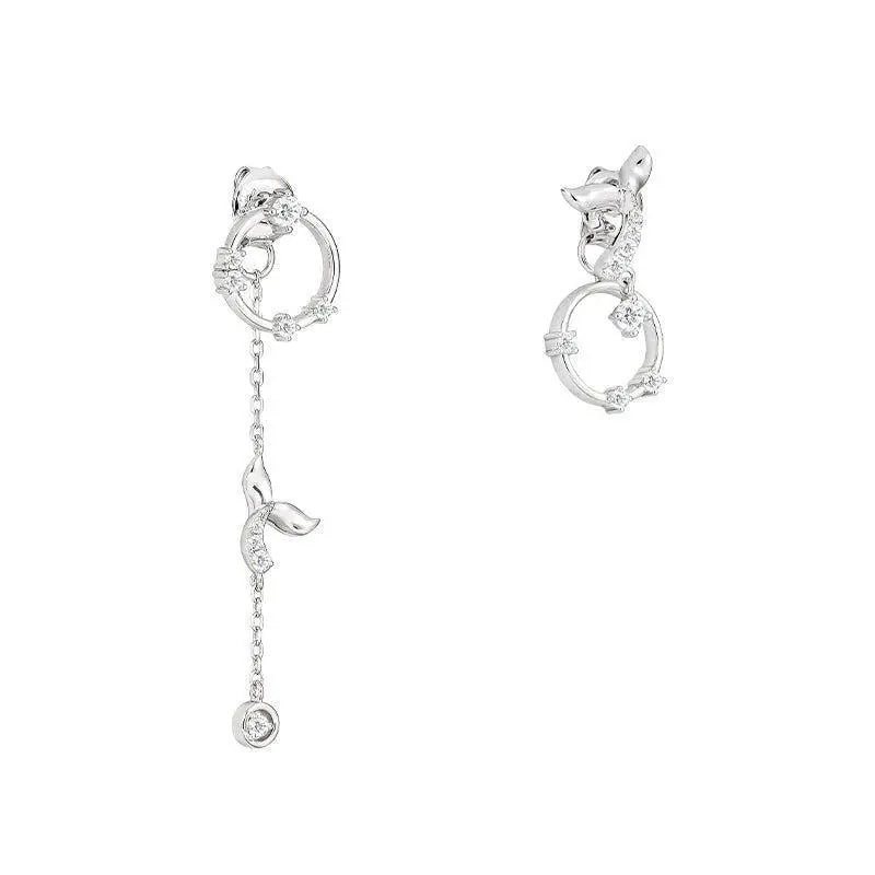 AWNL 真愛美人魚 不對稱耳環 - AWNL Taiwan