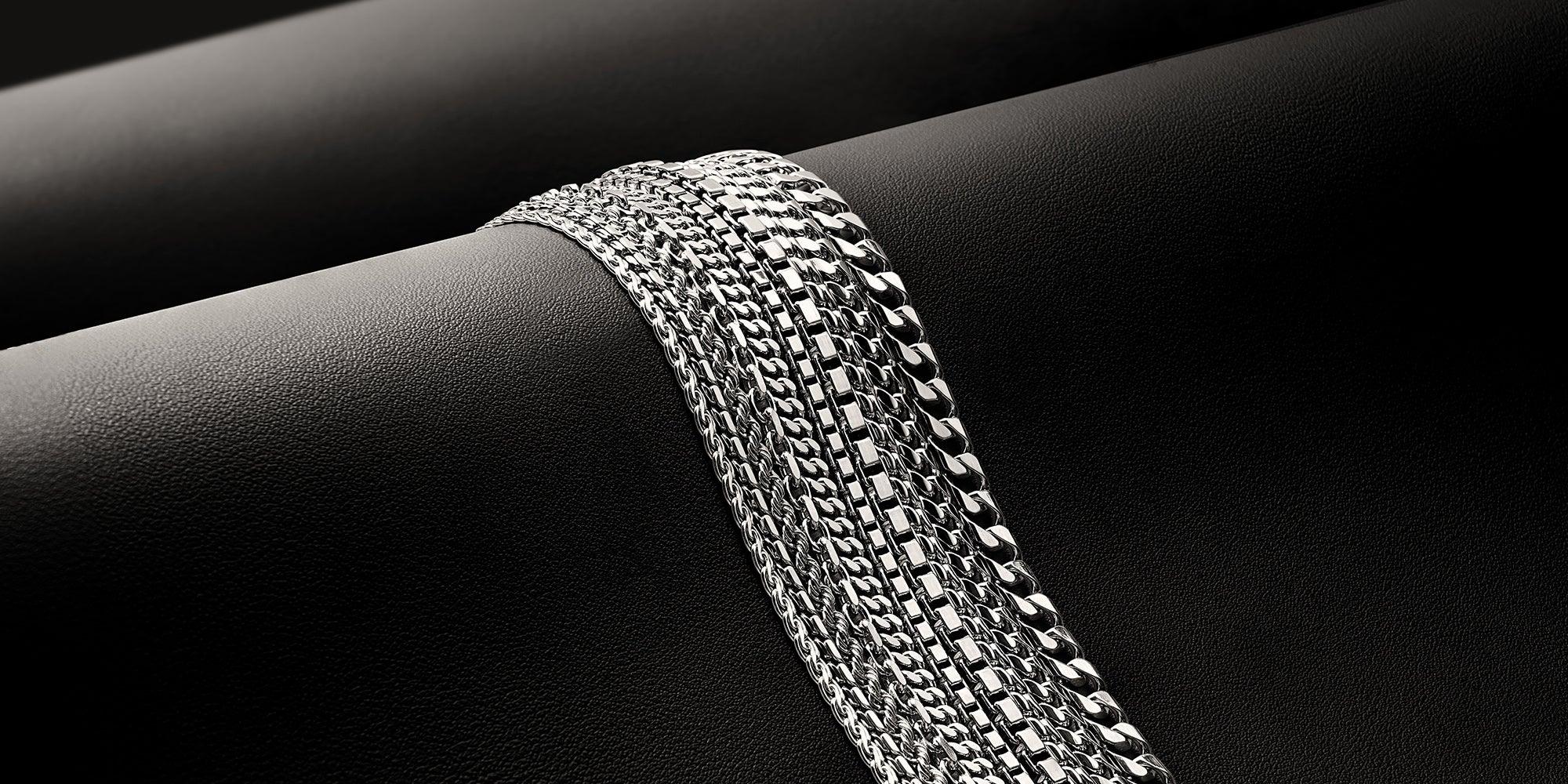 銀鏈指南：不同的鏈條樣式与服裝搭配｜AWNL 瑞典設計輕珠寶