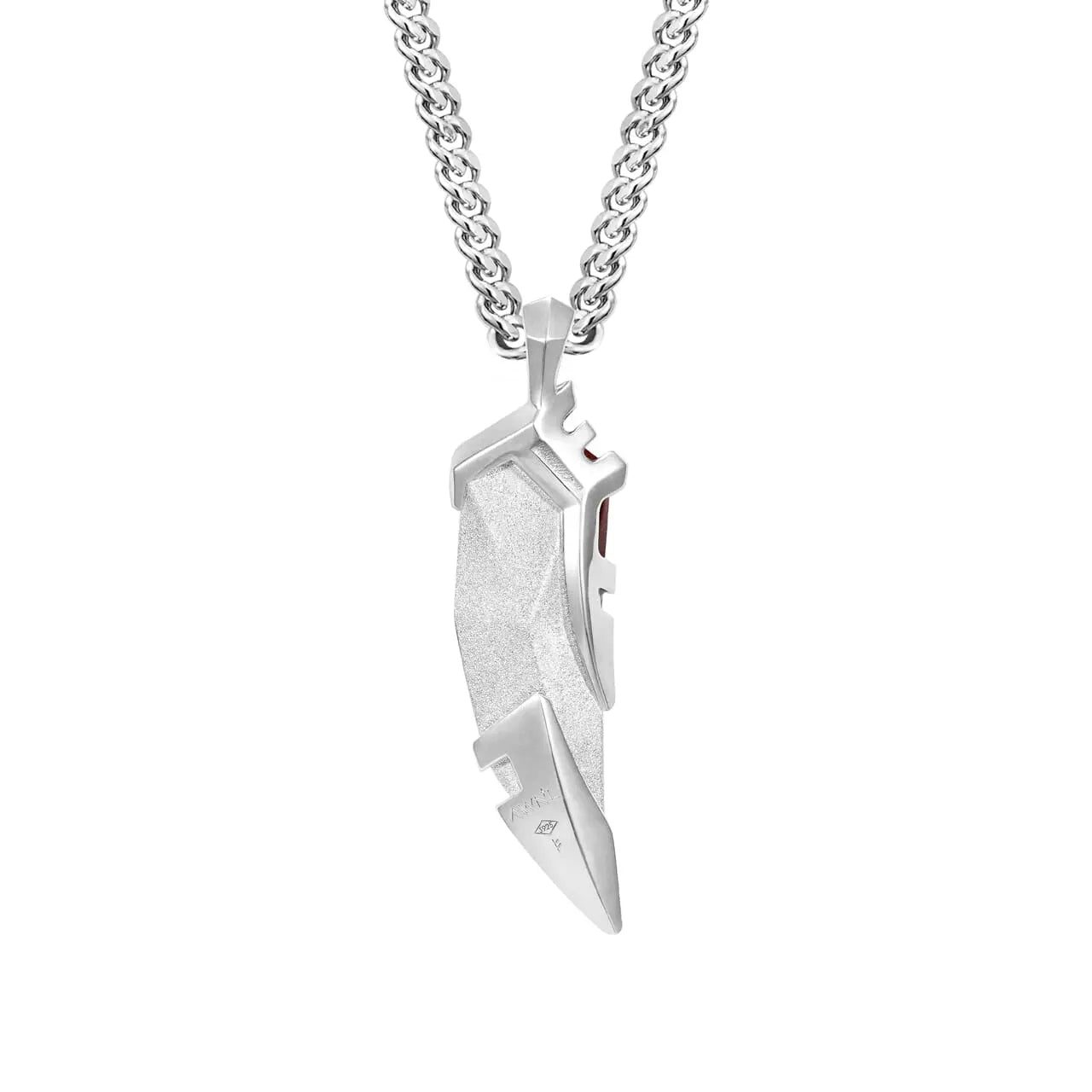 紅虎眼 虎牙 男士項鍊 - AWNL Taiwan