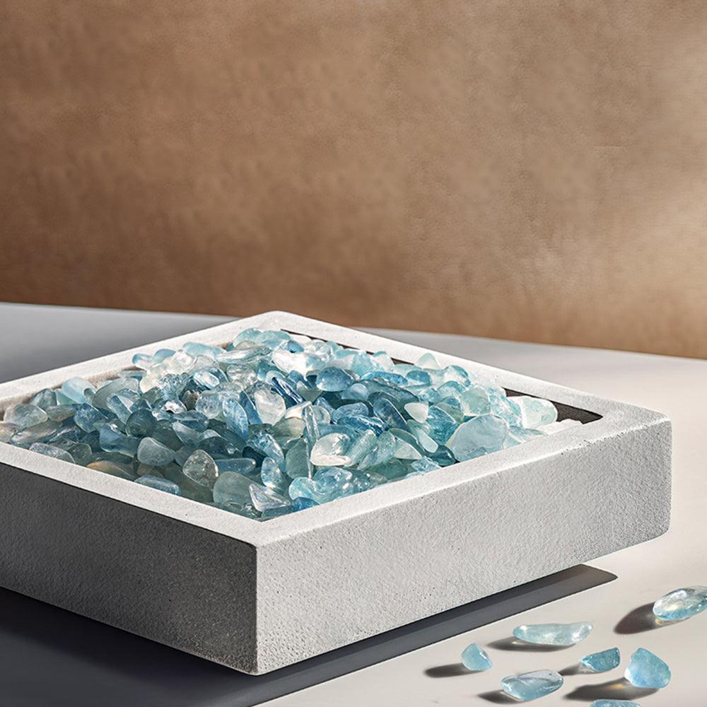 AWNL 瑞典珠寶 天然晶石 巴西 海藍寶 淨化充能 消磁石