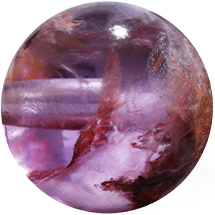 beads-purple-phantom-quartz-10mm - AWNL Taiwan