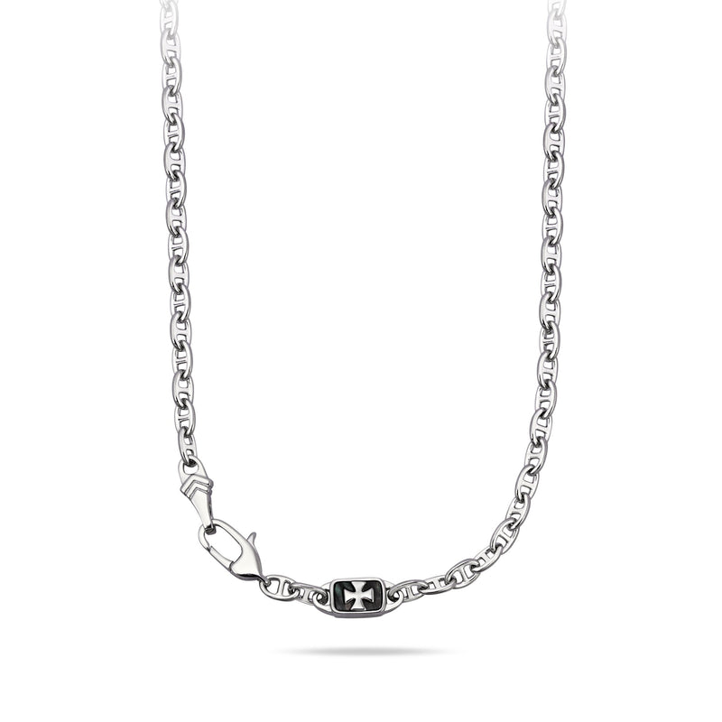 黑蝶貝 西格瑪 十字 項鍊