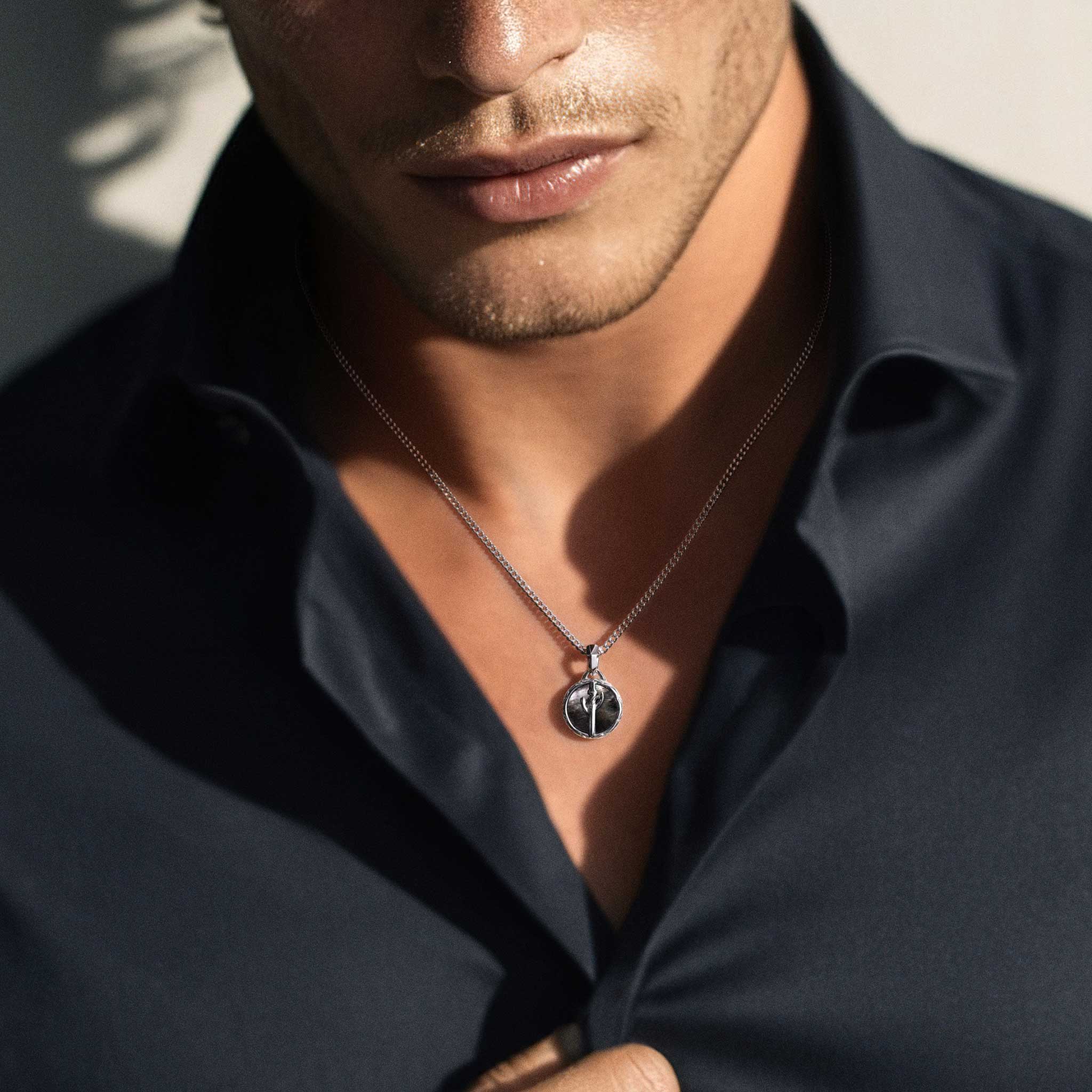 黑蝶貝 勇士之劍 項鍊 - AWNL Taiwan