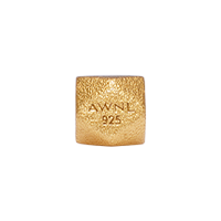 Square Charm Silver / 3.5mm