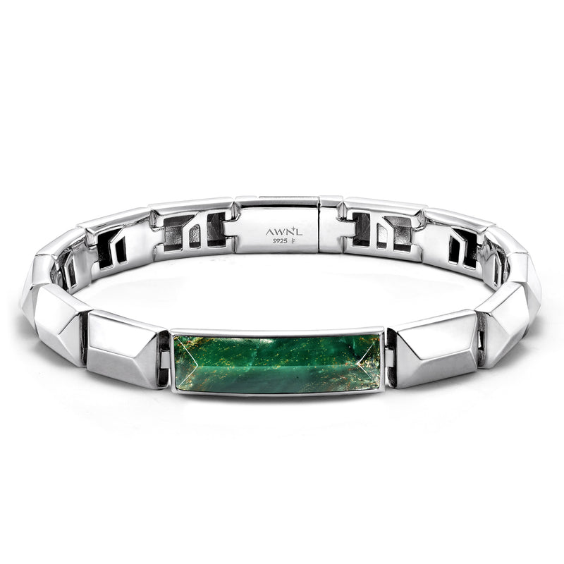 祖母晶 奧古斯都天際 男士手鍊