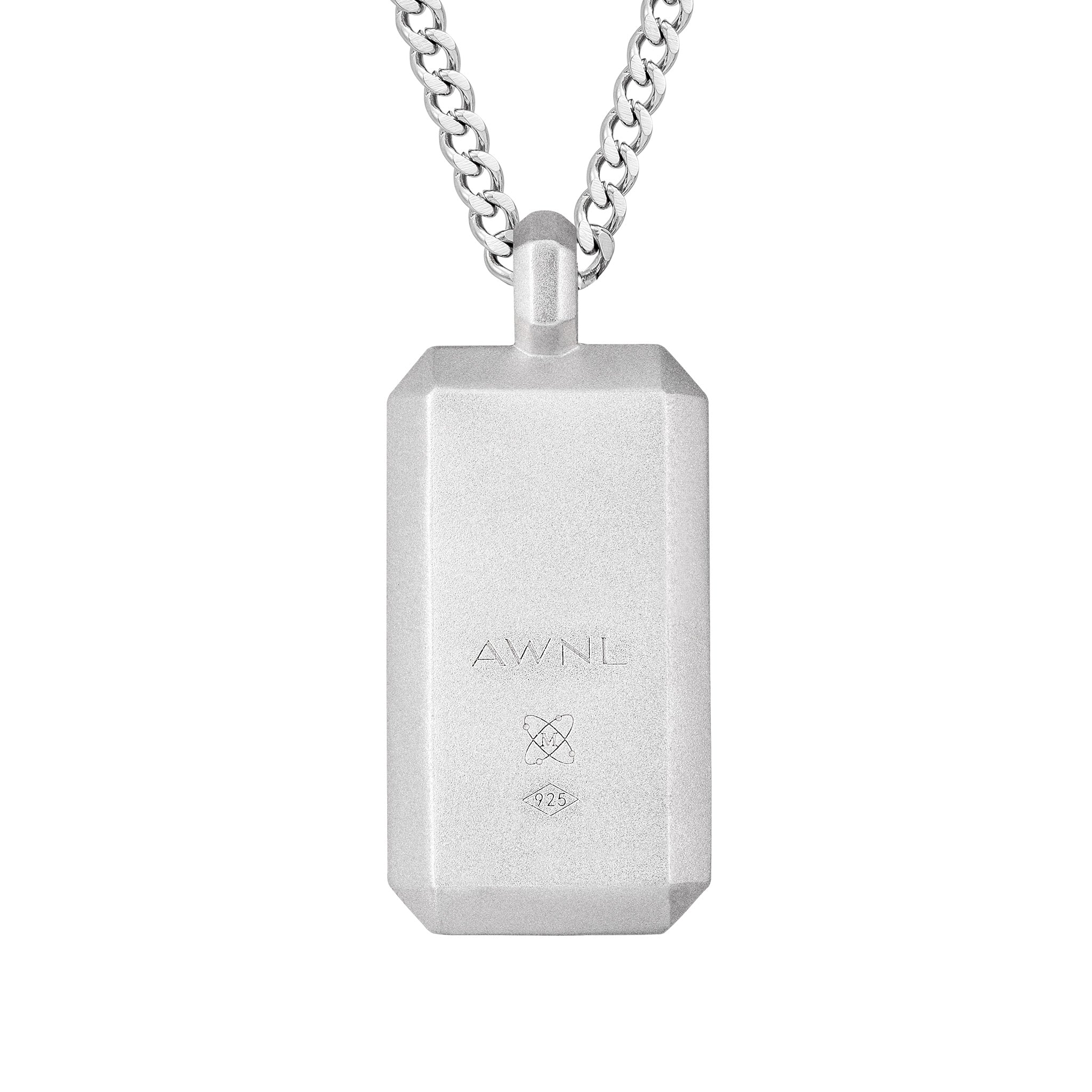 瑞典隕石 狗牌 平行時空  男士項鍊 - AWNL Taiwan
