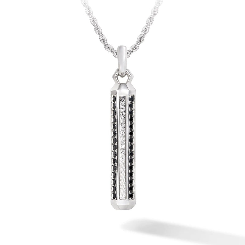 瑞典隕石 八角柱 男士項鍊