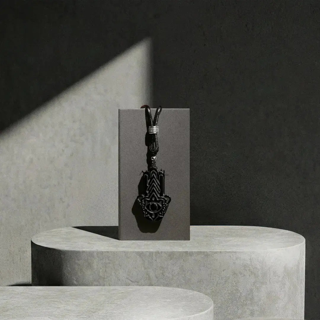 黑曜石 法蒂瑪之手 車內掛飾 - AWNL Taiwan