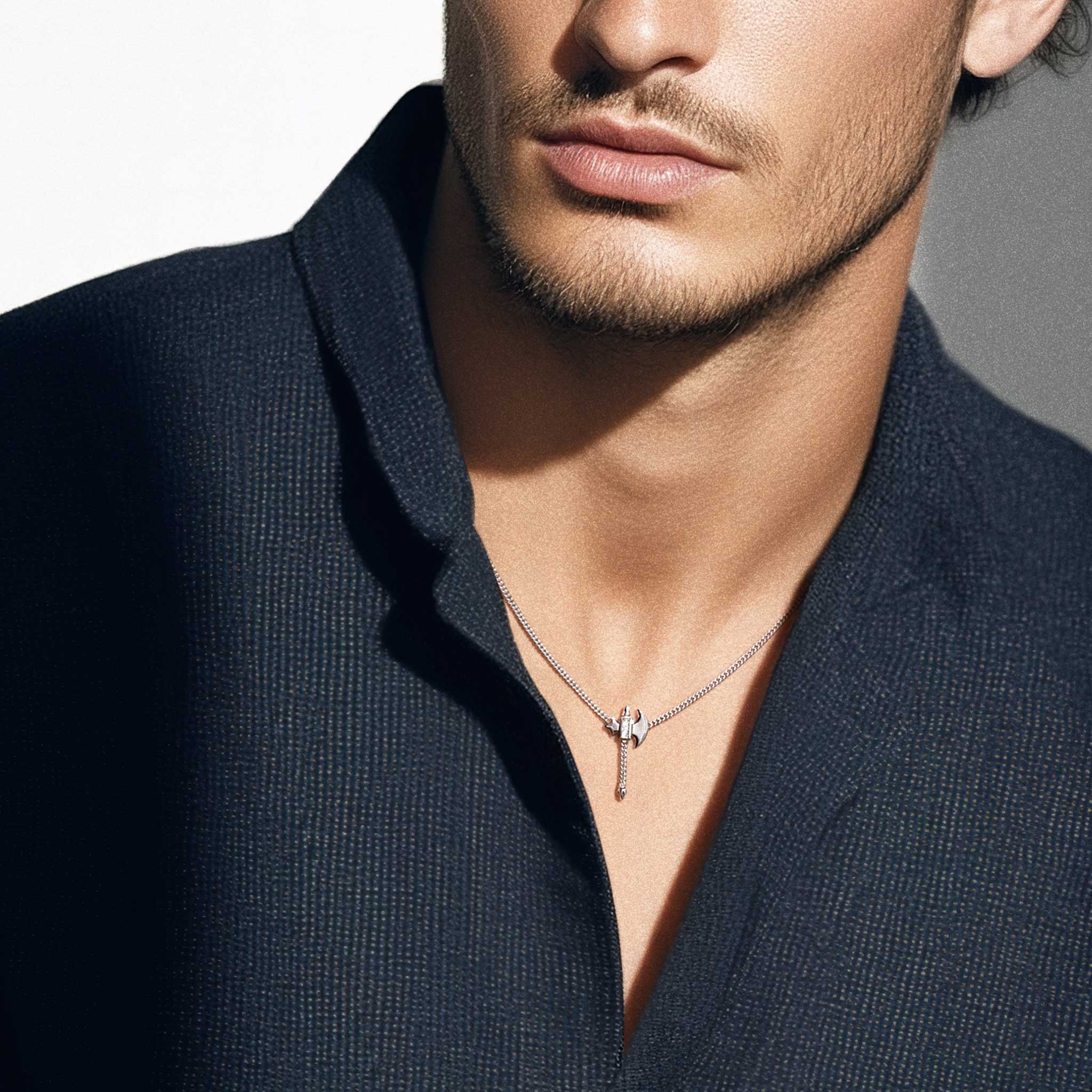 瑞典隕石 影朧入峰 項鍊 - AWNL Taiwan