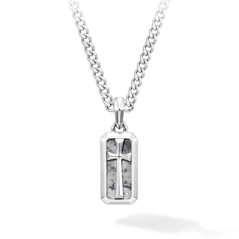 畢卡索石 騎士十字勳章 項鍊