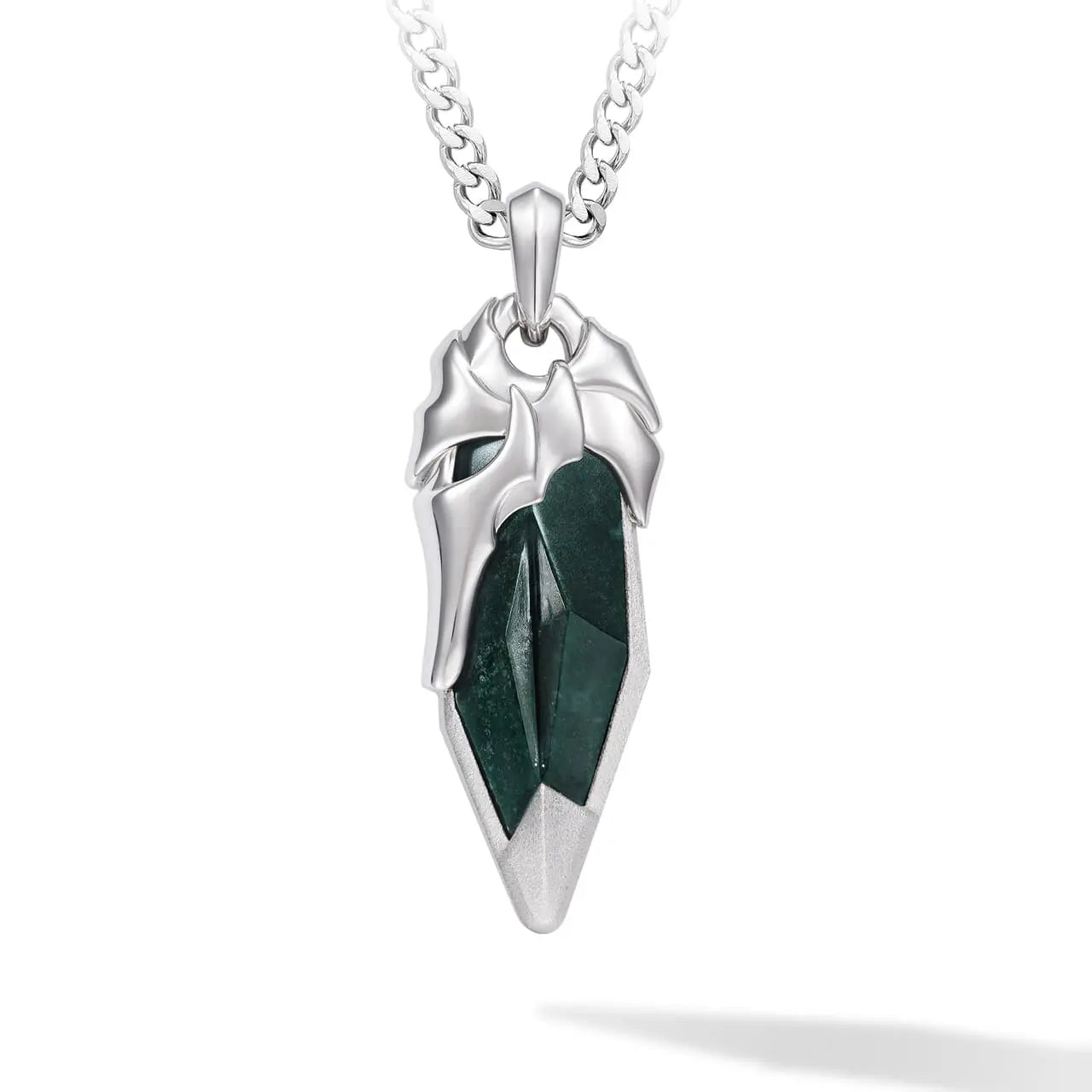 血石碧玉 維京頭盔 男士項鍊 - AWNL Taiwan