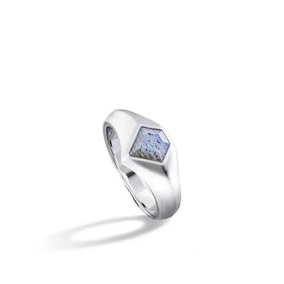 光譜石 希望 男士戒指